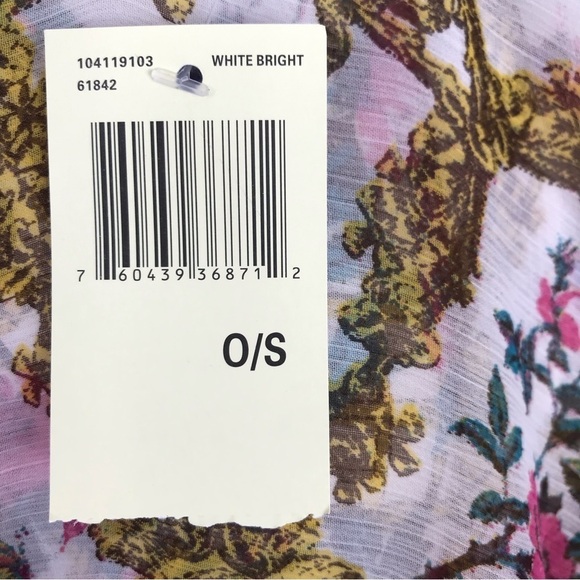 MAX EDITION Floral Lightweight Scarf NWT - Picture 3 of 6